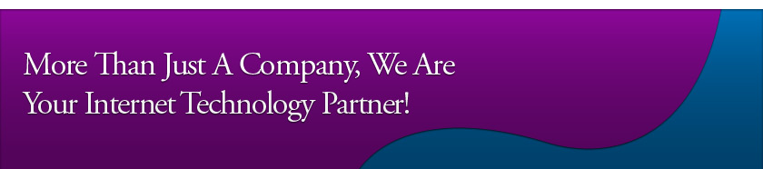 More Than Just A Company, We Are Your Internet Technology Partner!